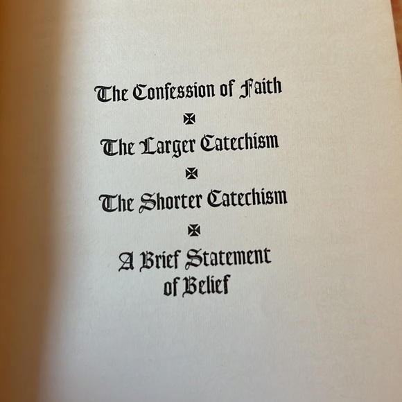 The Confession Of Faith of the Presbyterian Church w/Larger & Shorter Catechism - Picture 7 of 15